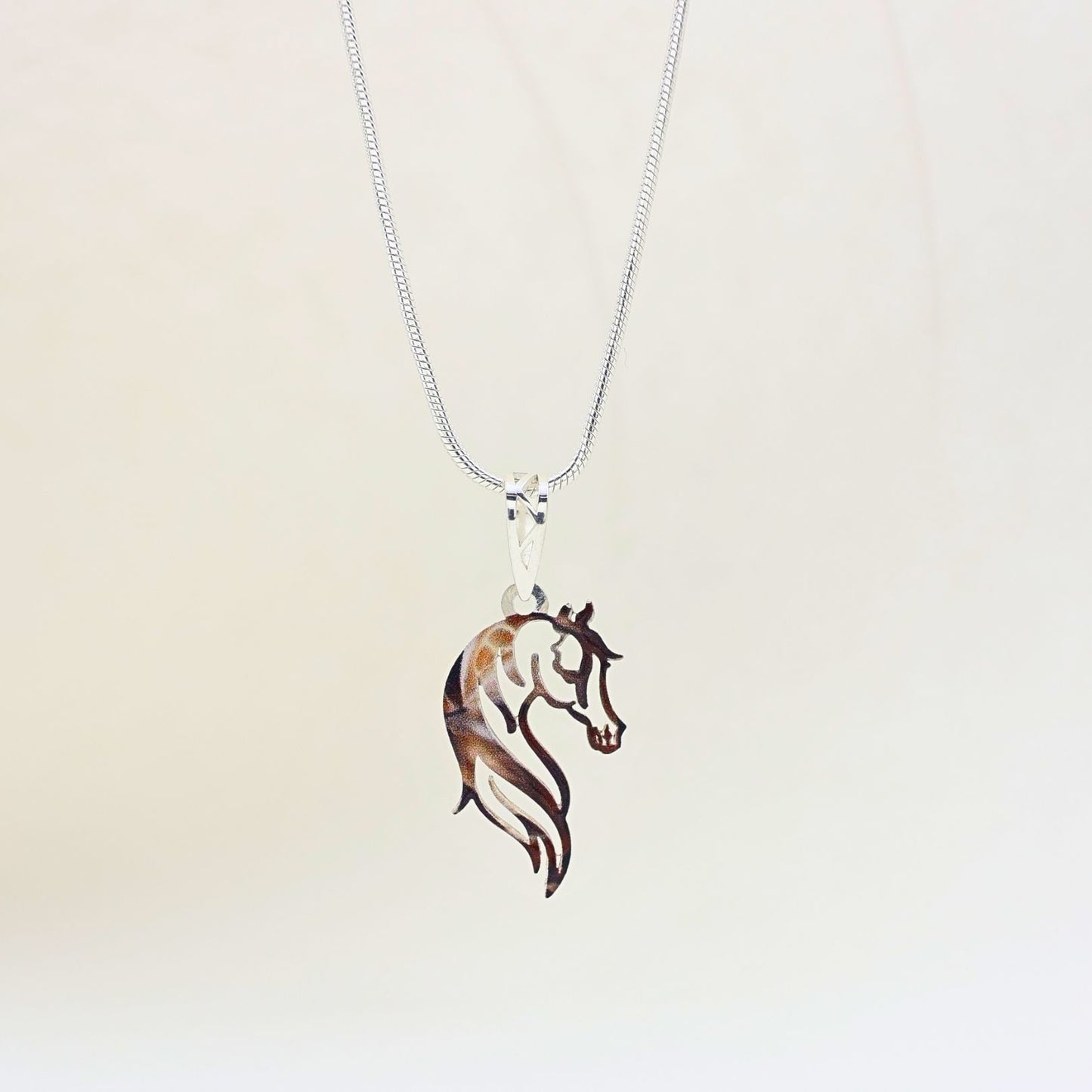 Horse Ladies Silver Chain925