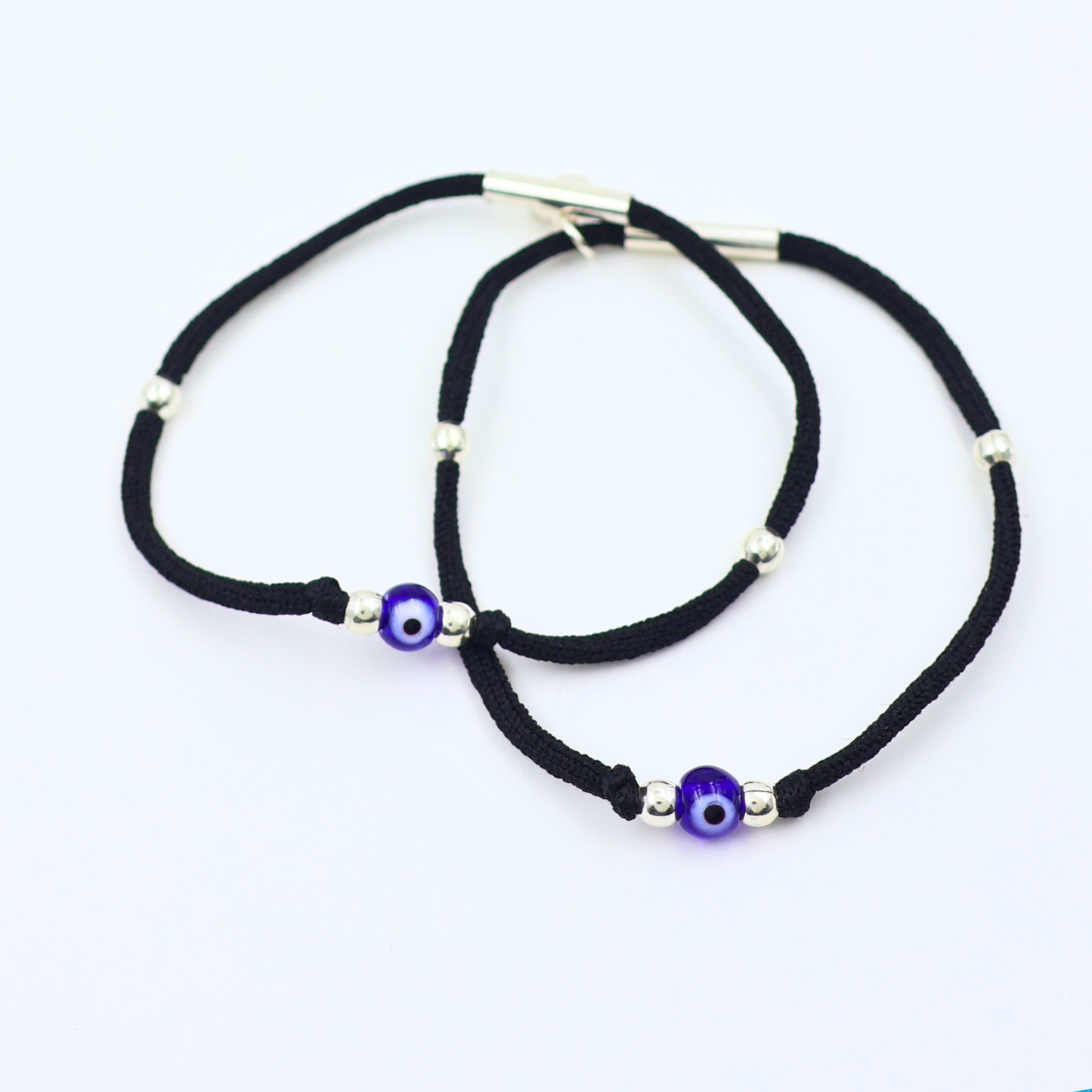 Silver Evil Eye Anklet 925