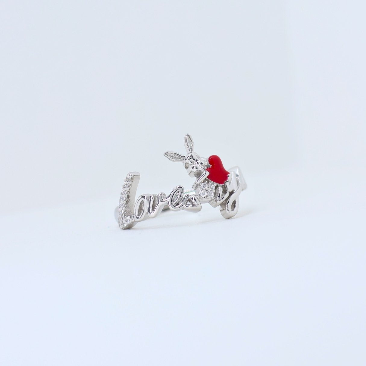 Loveable silver finishing ring (adjustable ring)925