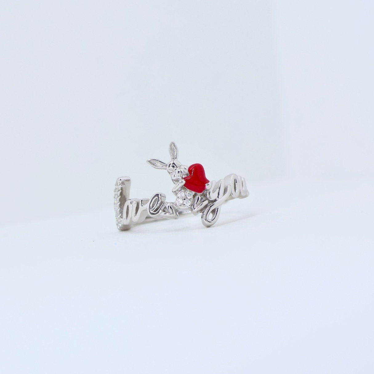 Loveable silver finishing ring (adjustable ring)925