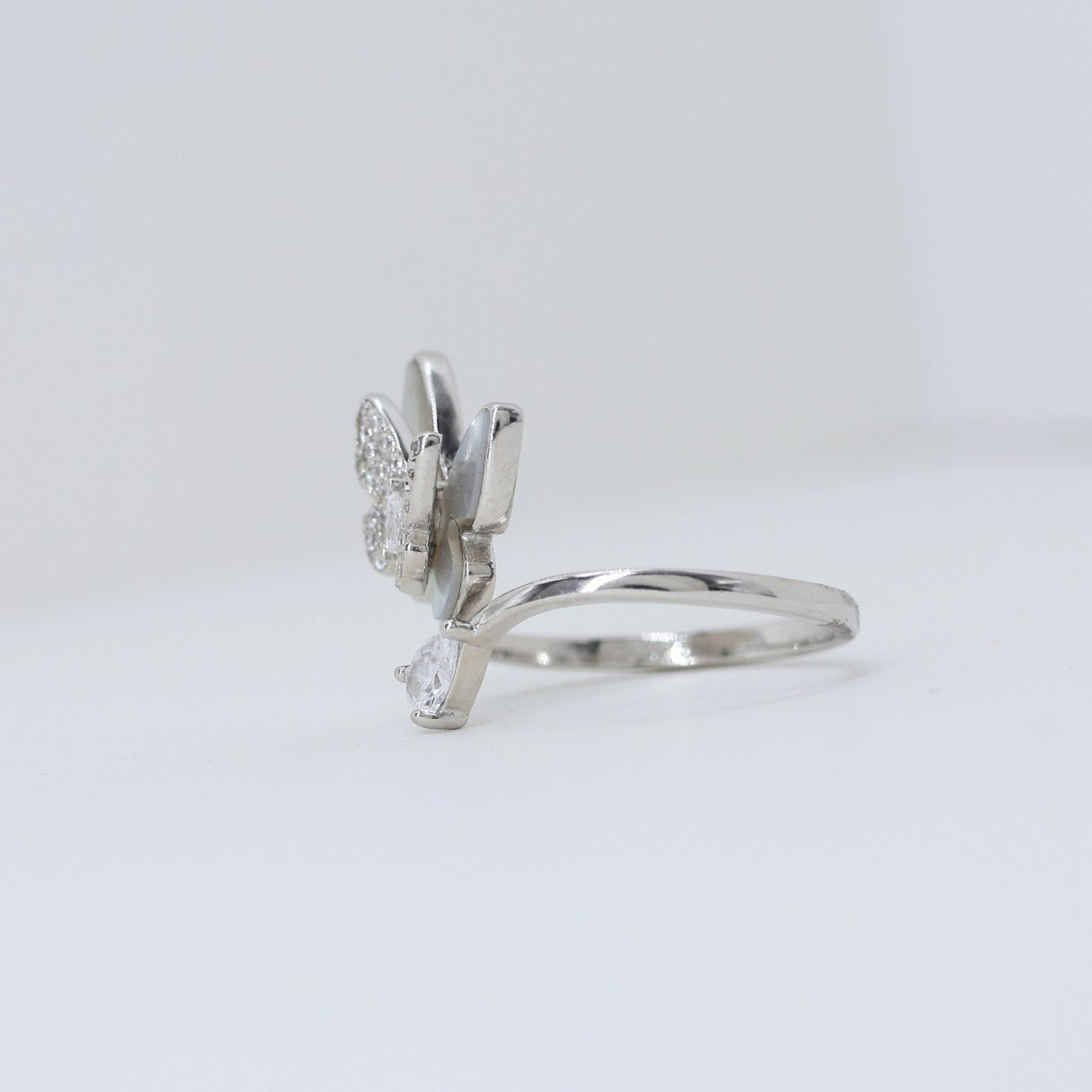 Butterfly Silver ring 925(adjustable ring)