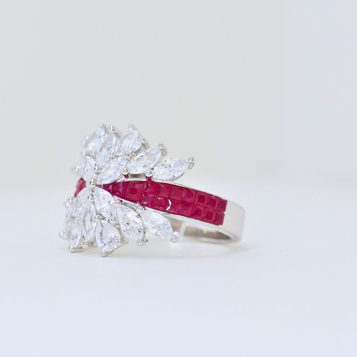 Twinkling Fancy Silver Ring (adjustable ring)925