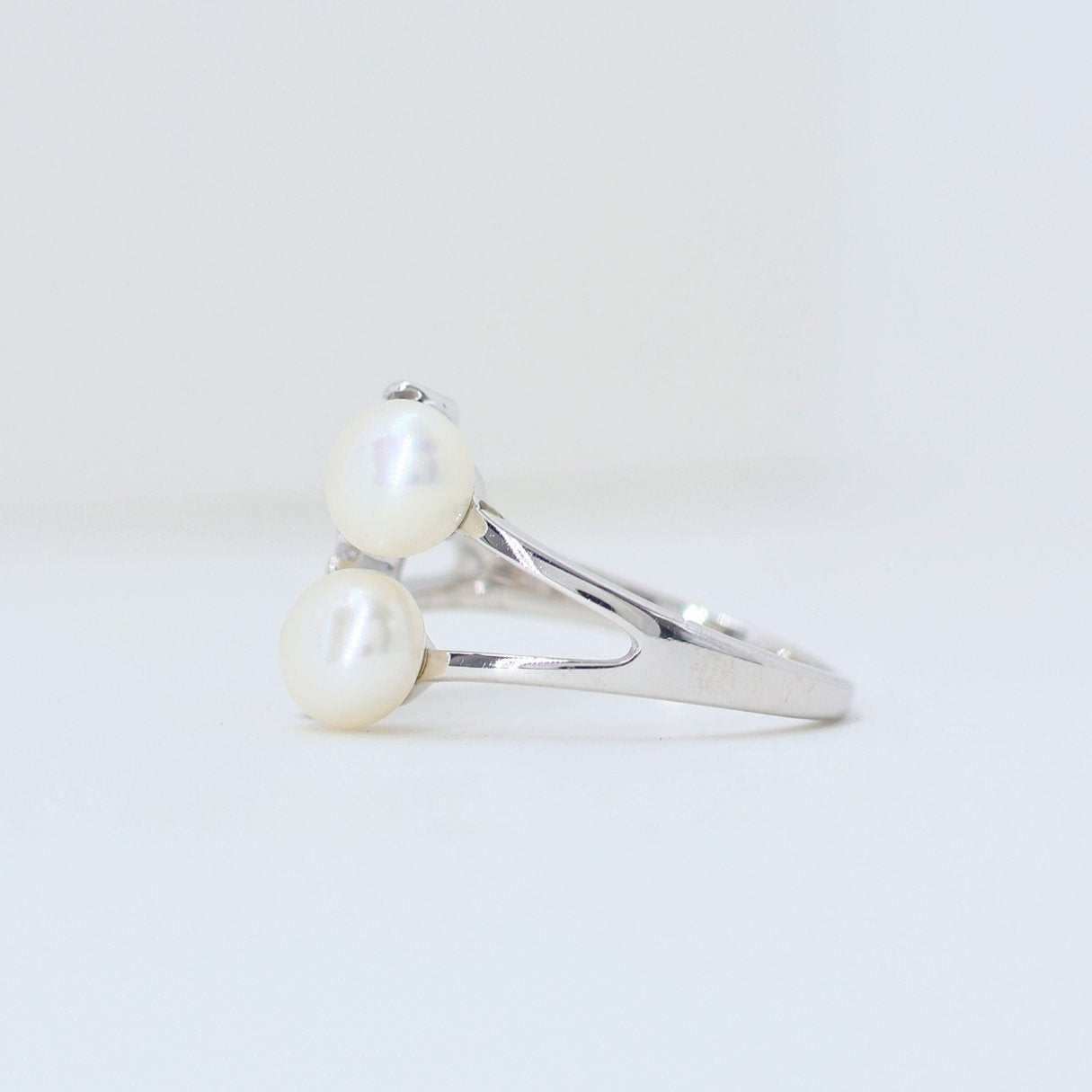 Allure pearls Silver ring (adjustable ring)925