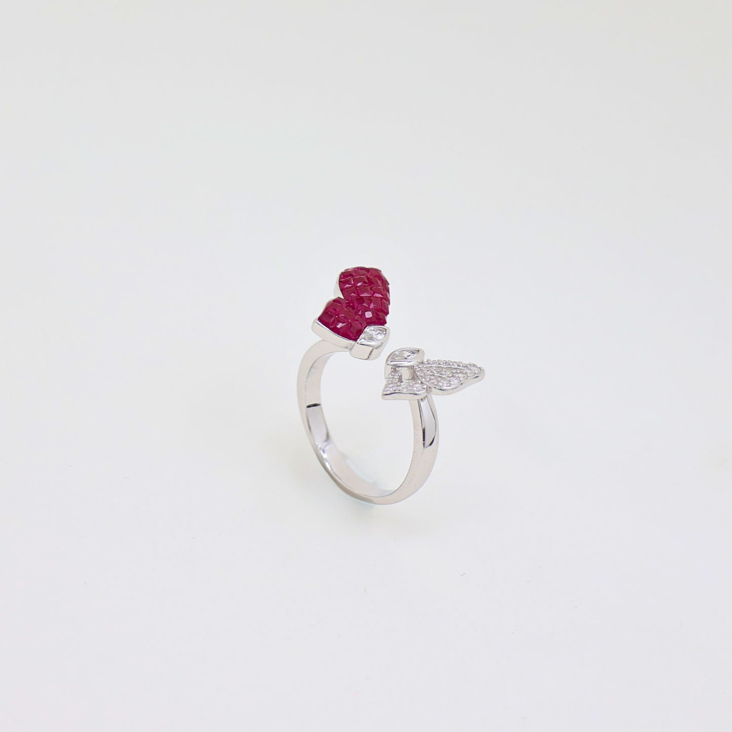 Butterfly ring Eliegent (adjustable ring)925