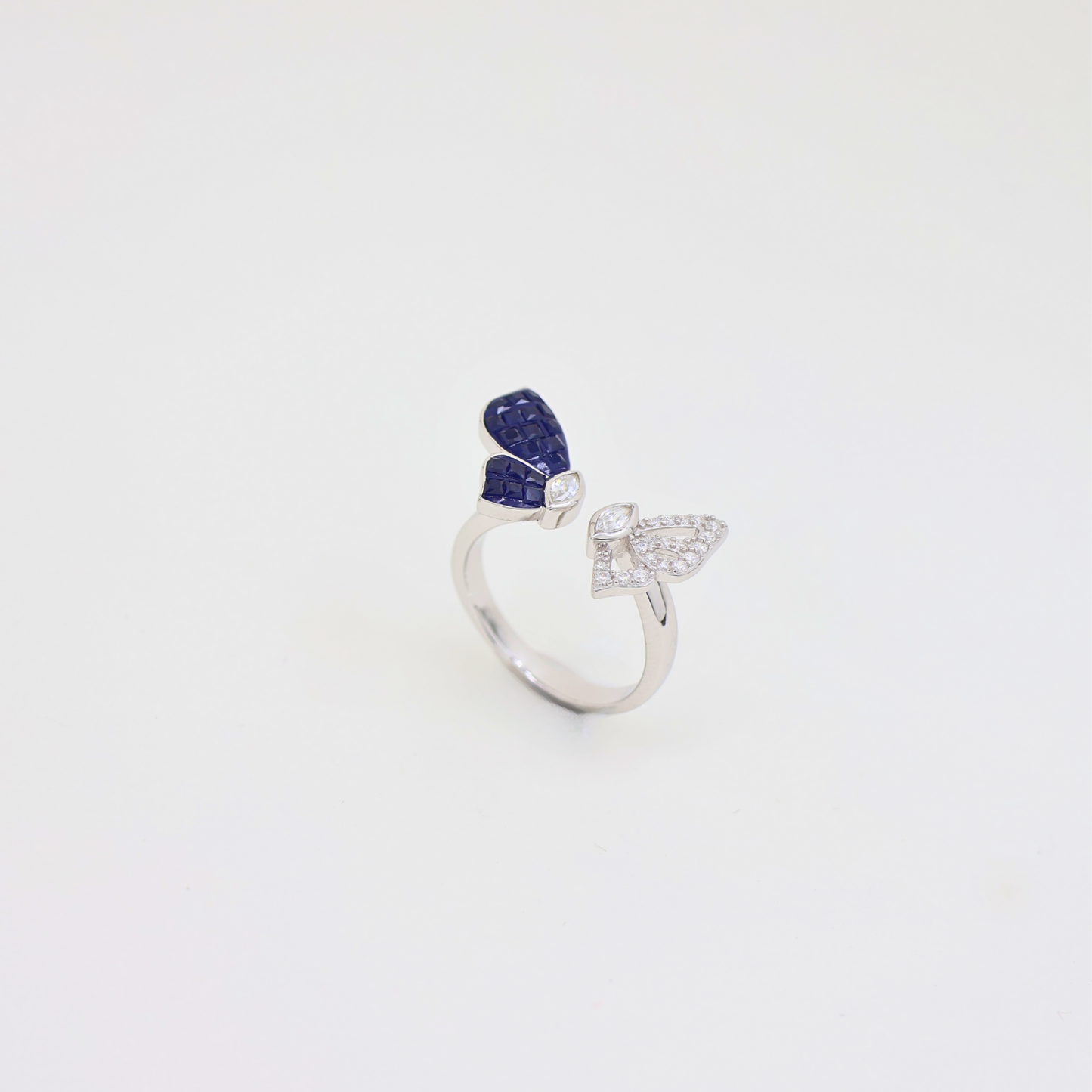 Butterfly ring Elegant (adjustable ring)925