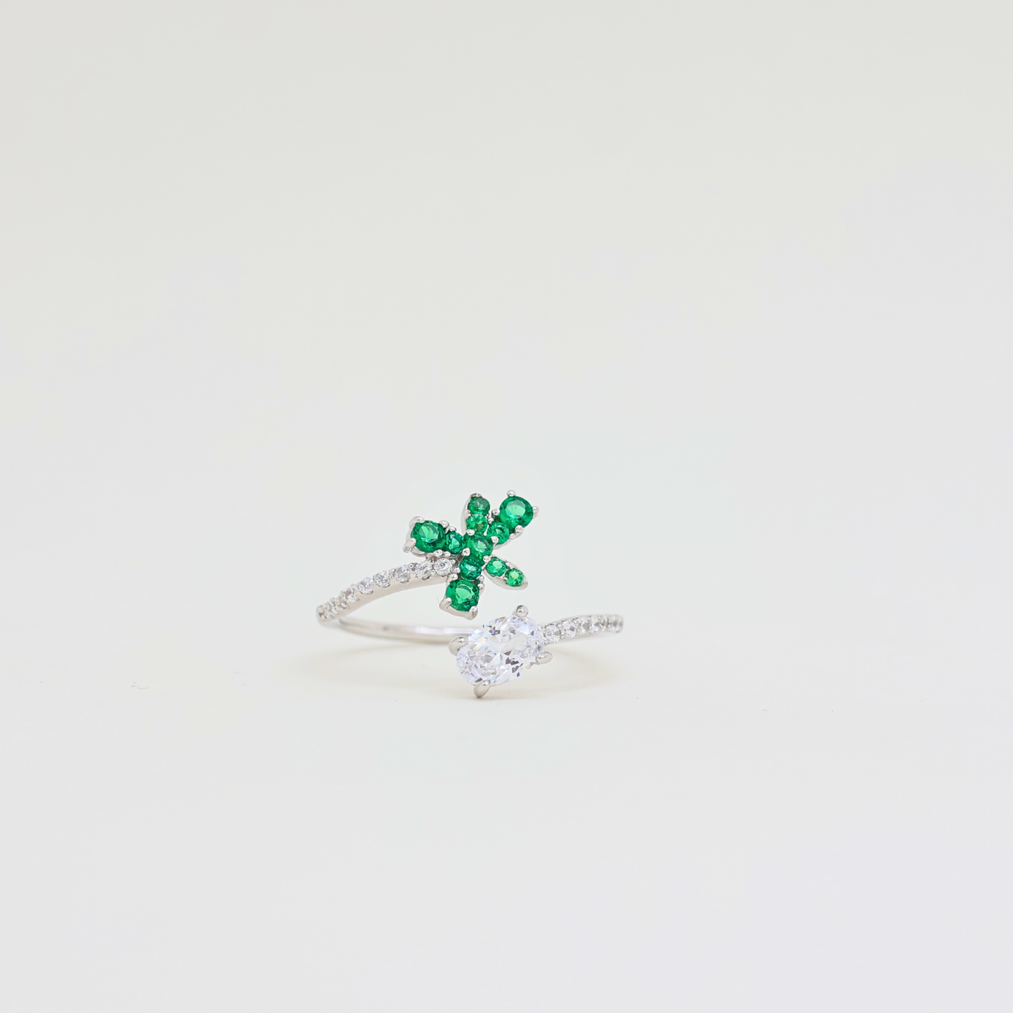 Twinkling Fancy Silver Ring (adjustable ring)925