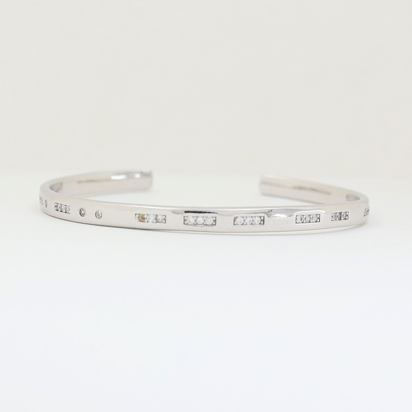 Unique Ladies Silver Kada 925
