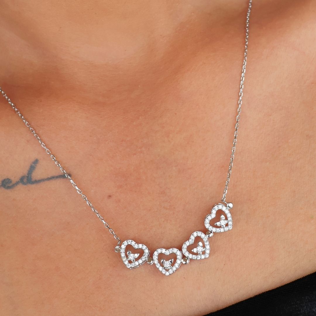 Ladies Fancy Silver Chain magnetic 925