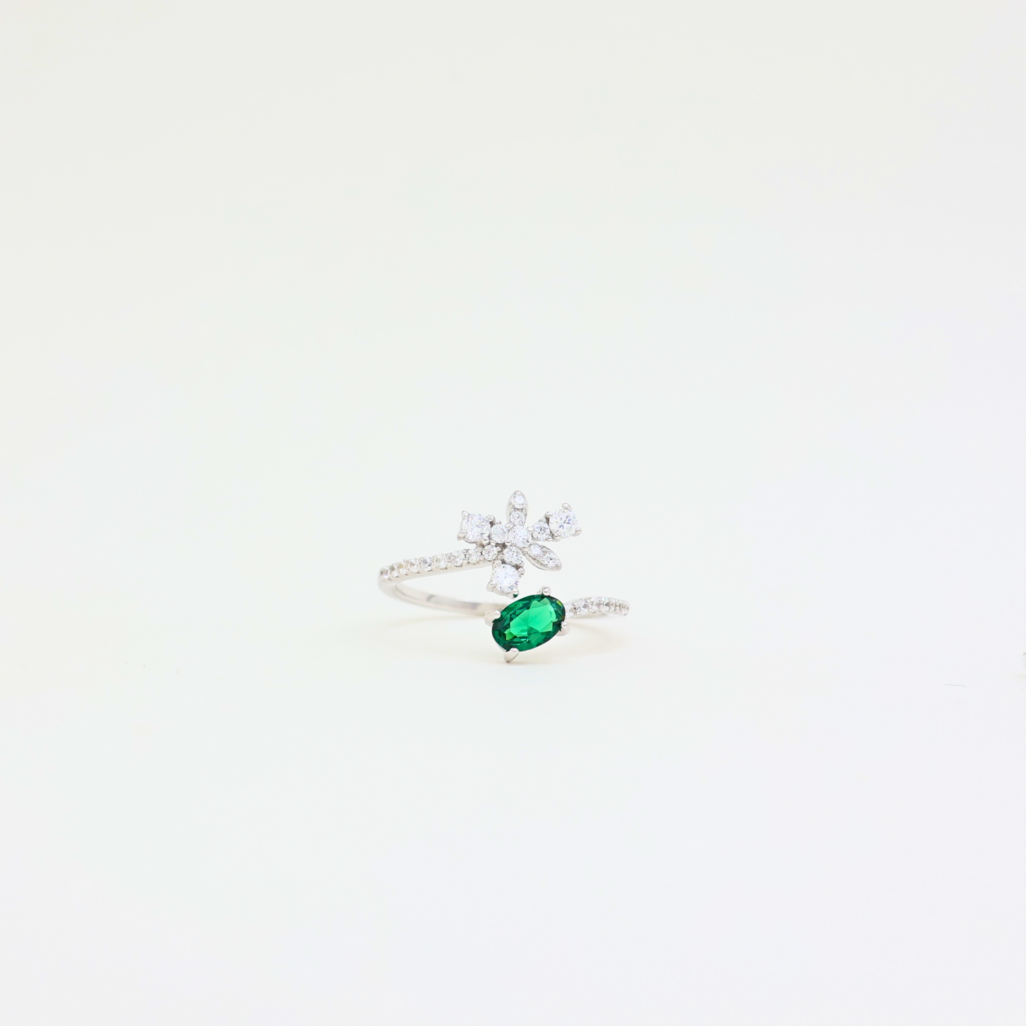 Twinkling Fancy Silver Ring (adjustable ring)925