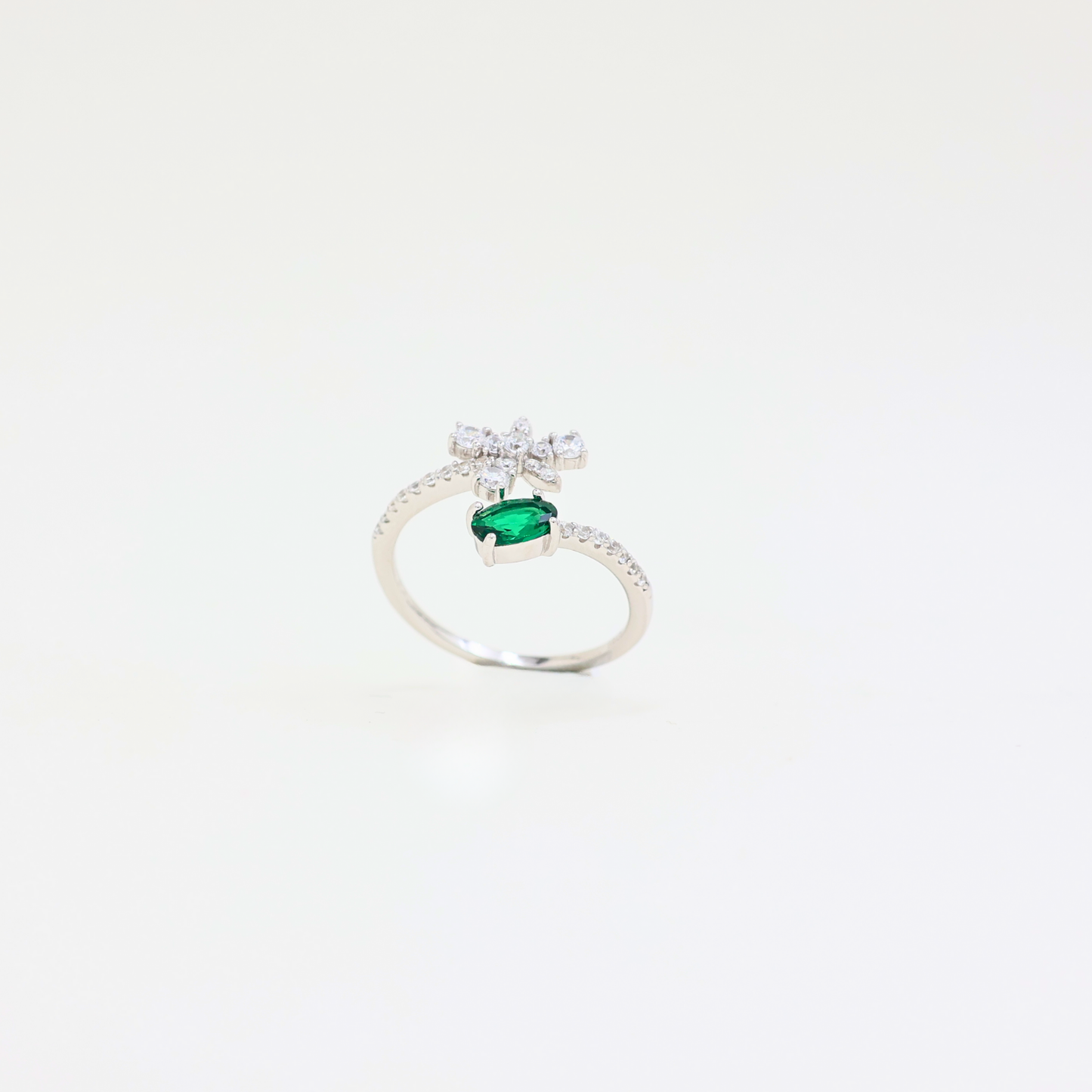 Twinkling Fancy Silver Ring (adjustable ring)925