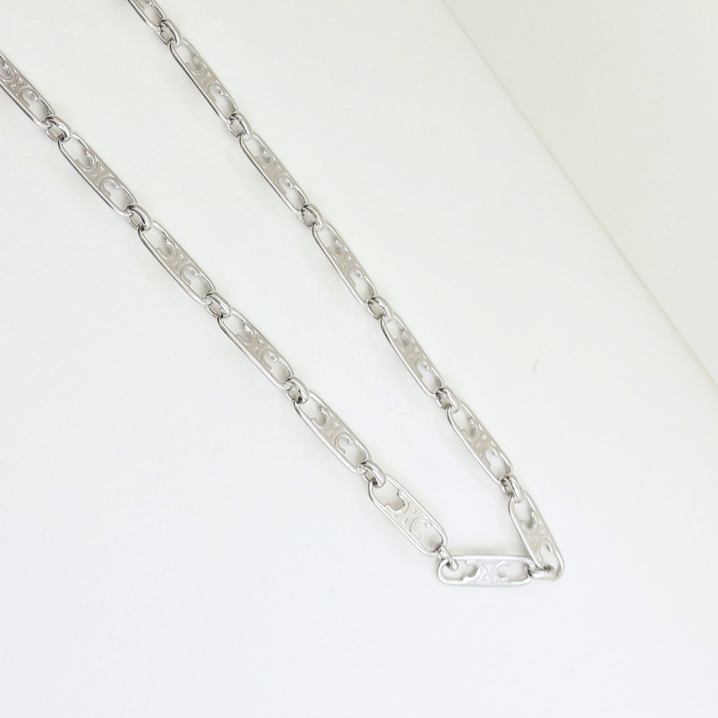 925 Silver Crest Chain For Him