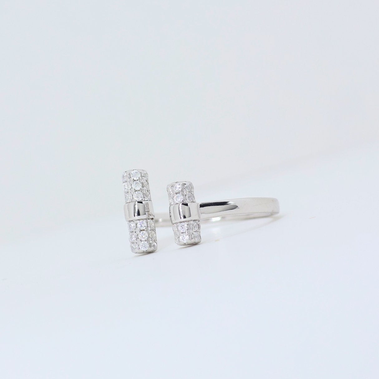 Allure fancy silver ring (adjustable ring)