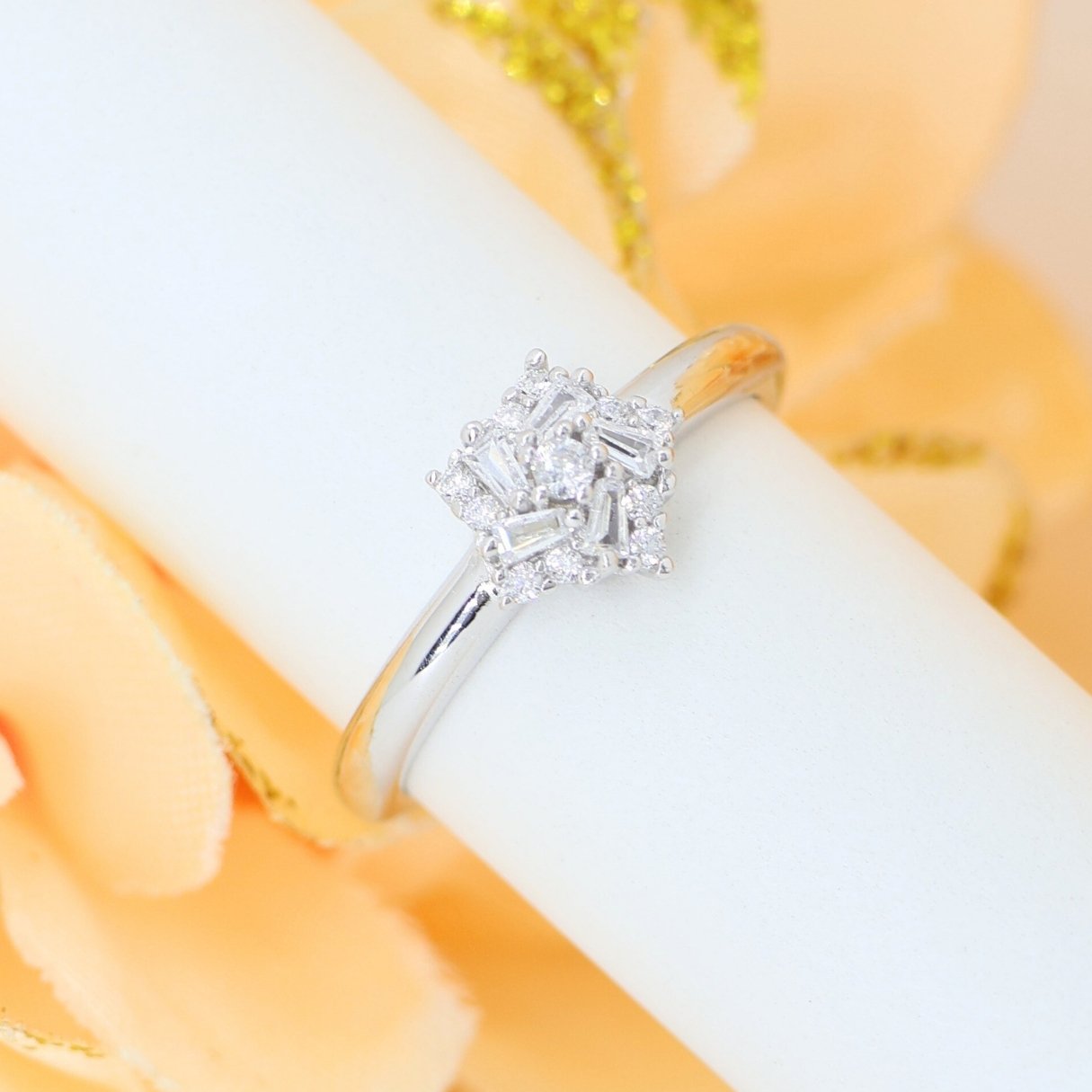 925 Silver unique ring