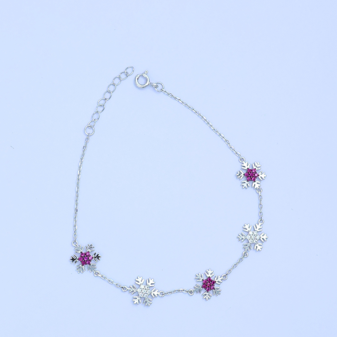 Silver Sparkly Elegant Bracelet