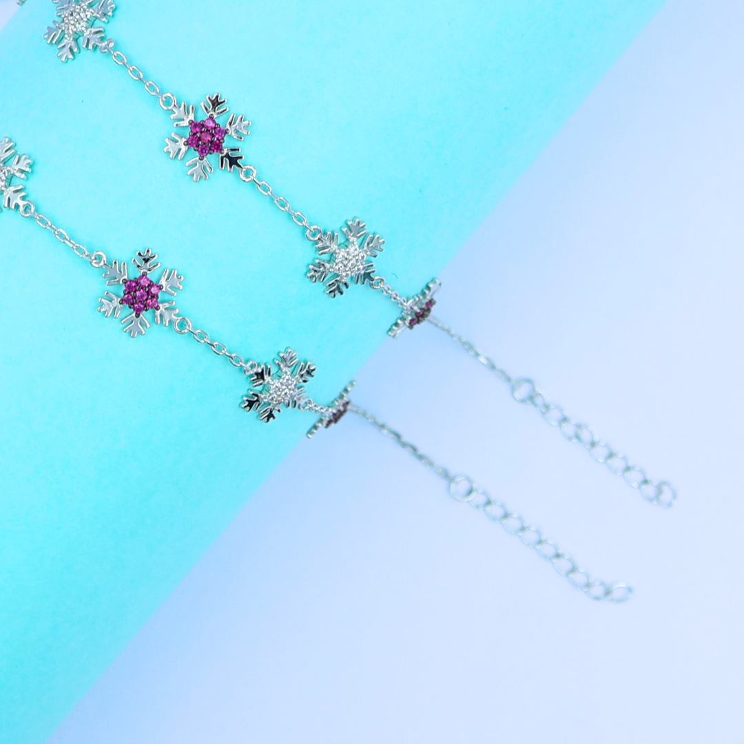 Silver Sparkly Elegant Bracelet