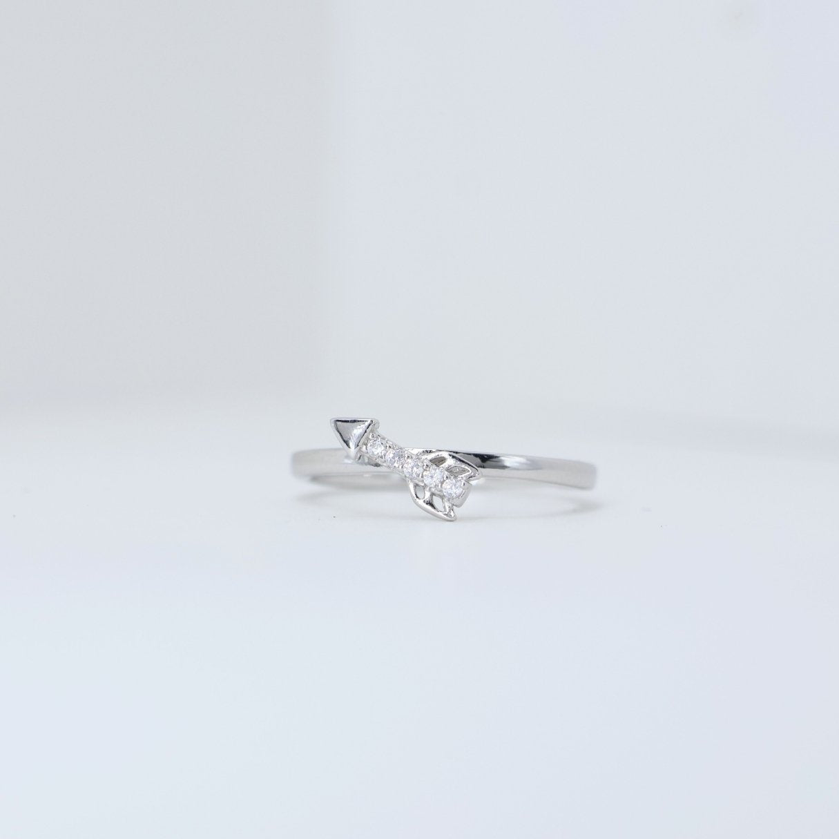 Silver Arrow sizzling silver ring (adjustable ring)925