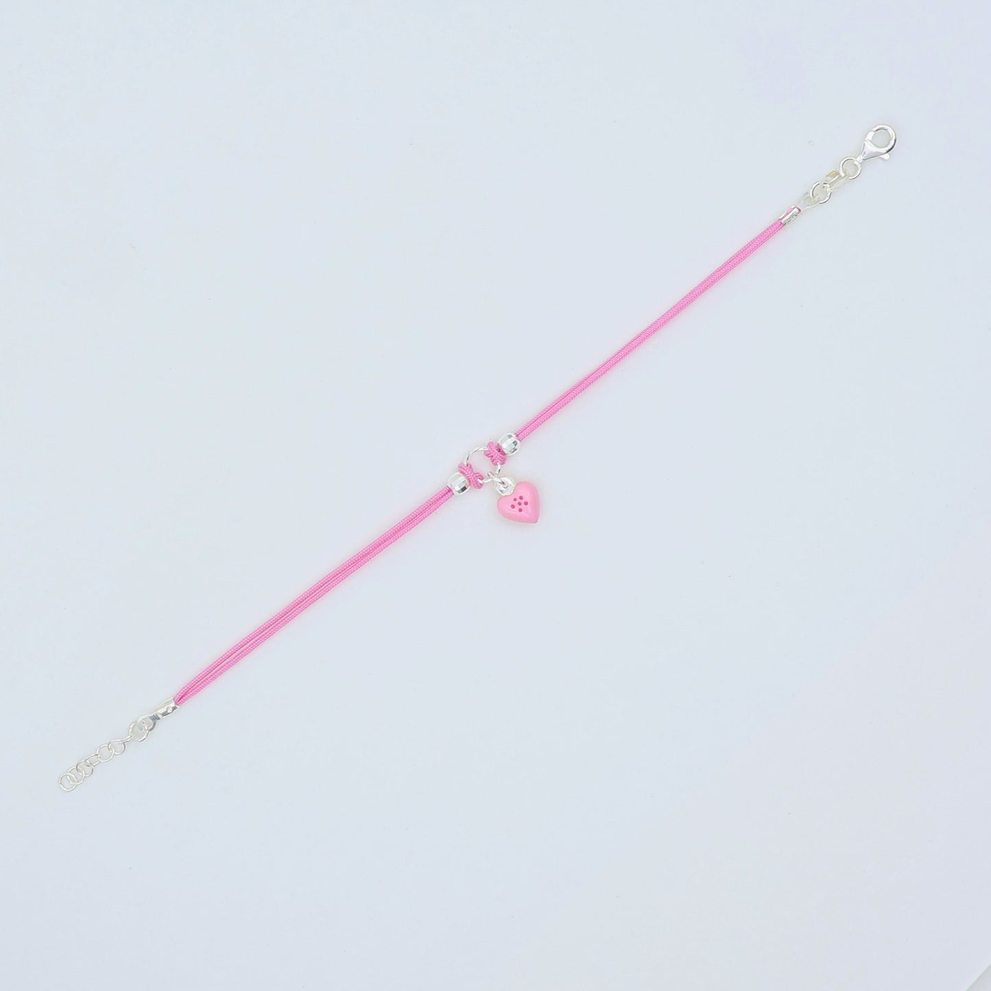 925 Silver Kids Heart Bracelet