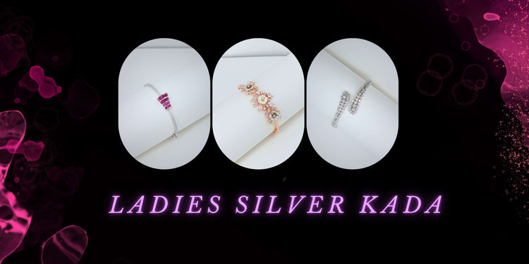 Ladies Silver Kada