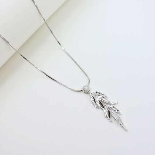 925 Silver Classic Pendant Set