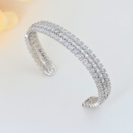 Solitaire 925 Silver Kada