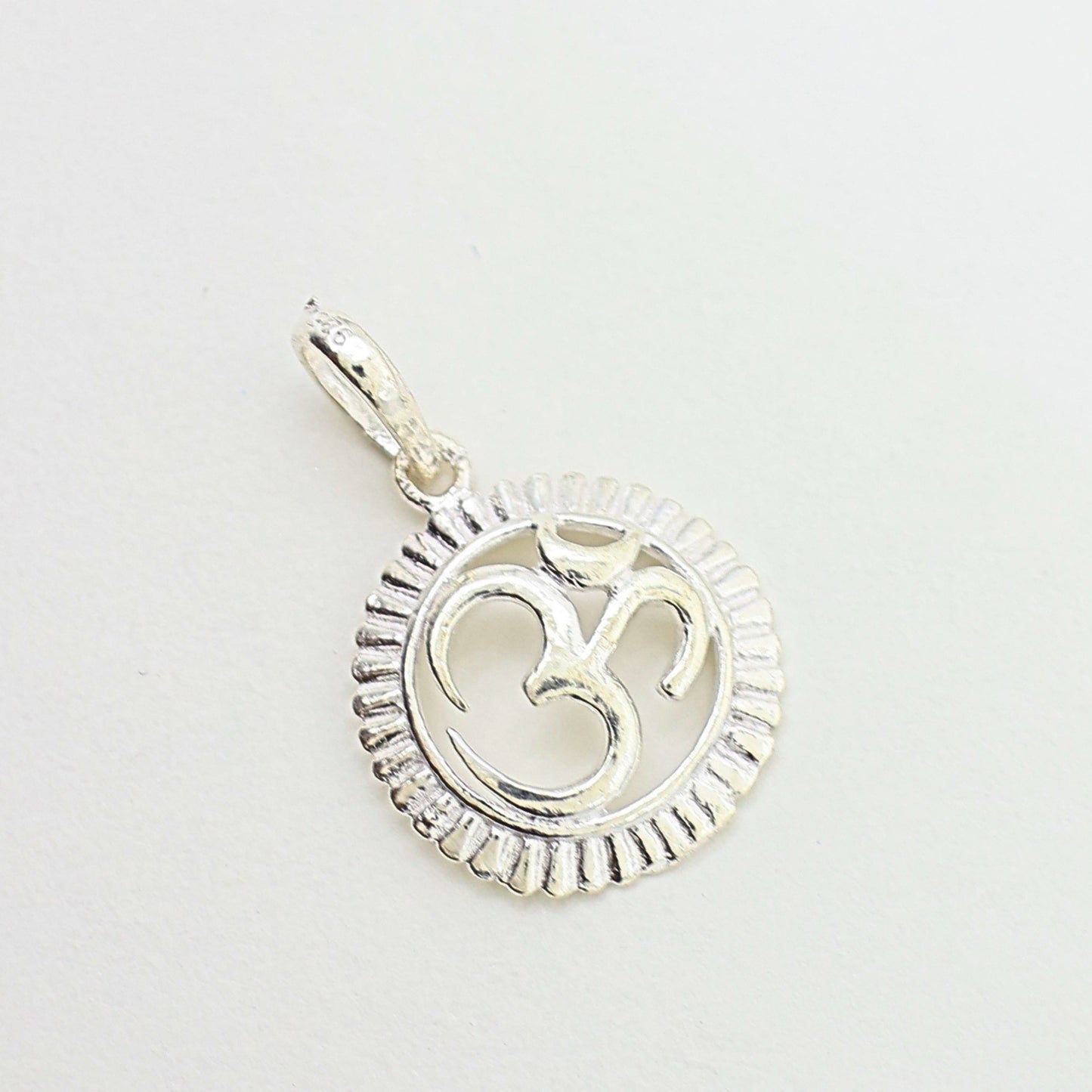 925 Silver Om Pendant