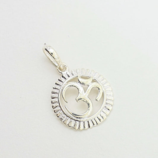 925 Silver Om Pendant