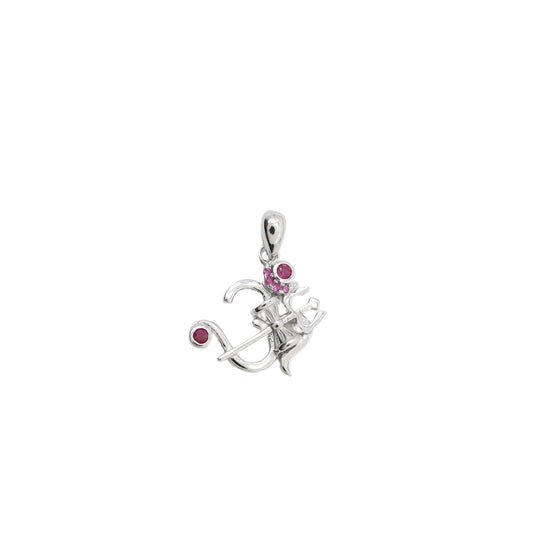 925 Silver Shiv Om Pendant