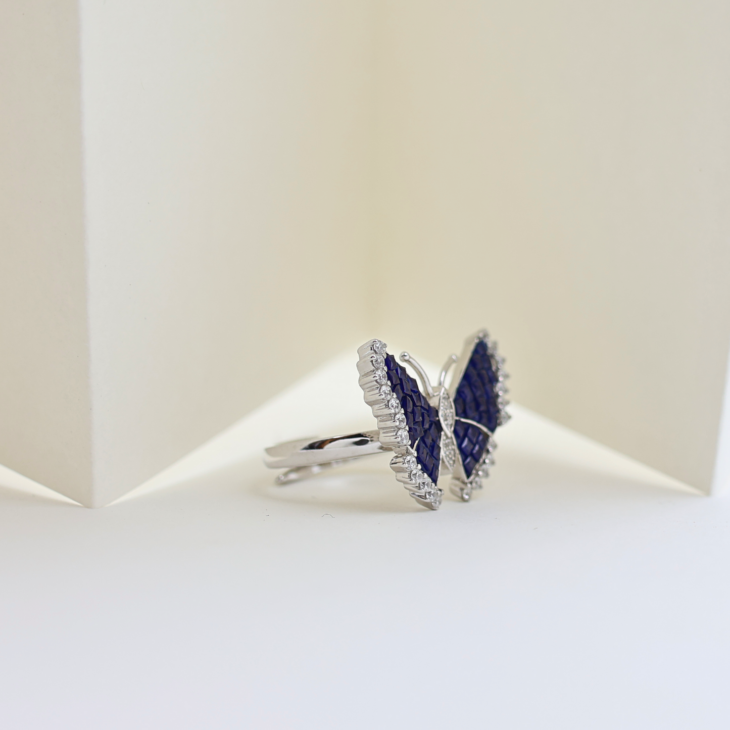 Butterfly Allure Fancy Ring (Adjustable Ring)925