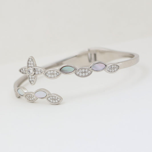 Solitaire 925 Silver Kada