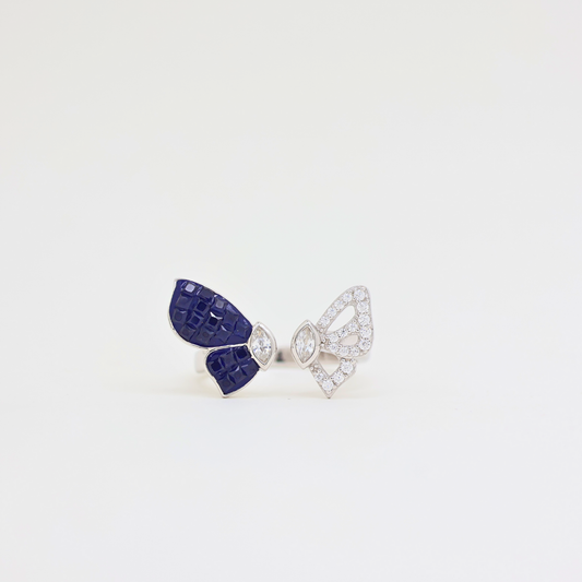 Butterfly ring Elegant (adjustable ring)925