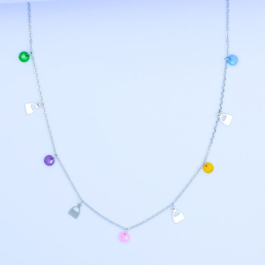 925 Silver Lock unique chain
