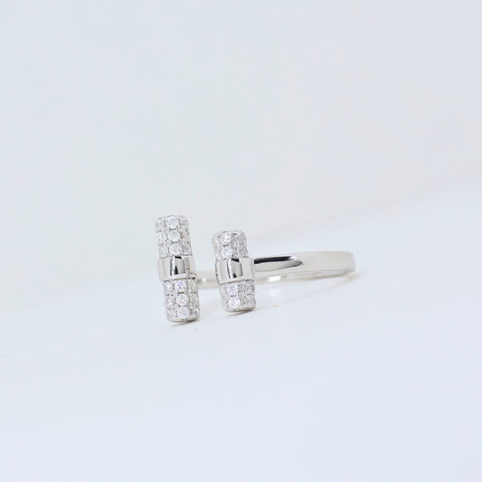 Allure fancy silver ring (adjustable ring)