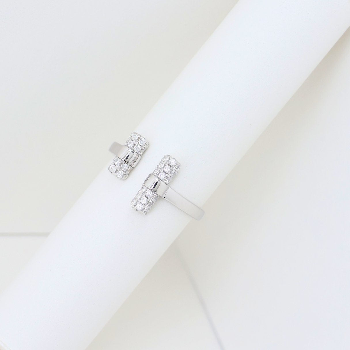 Allure fancy silver ring (adjustable ring)
