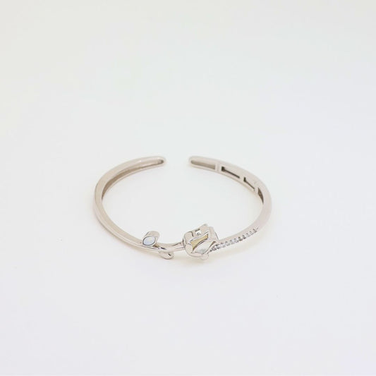 Ladies Silver  Kada