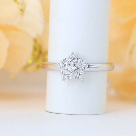 925 Silver unique ring