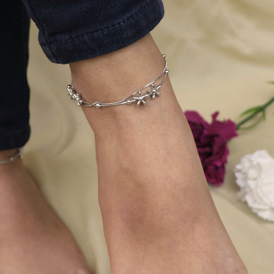 Silver Anklet