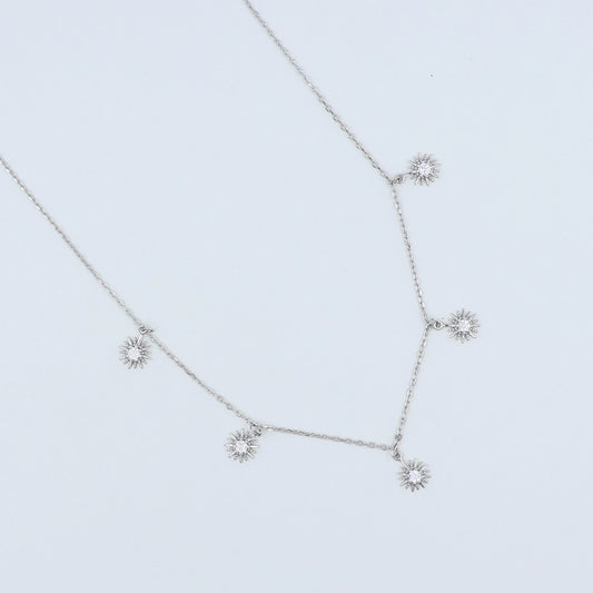 Silver  Allure Chunky women neck wear 925